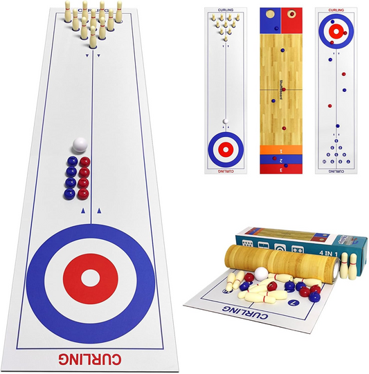 Family Mini Curling Game