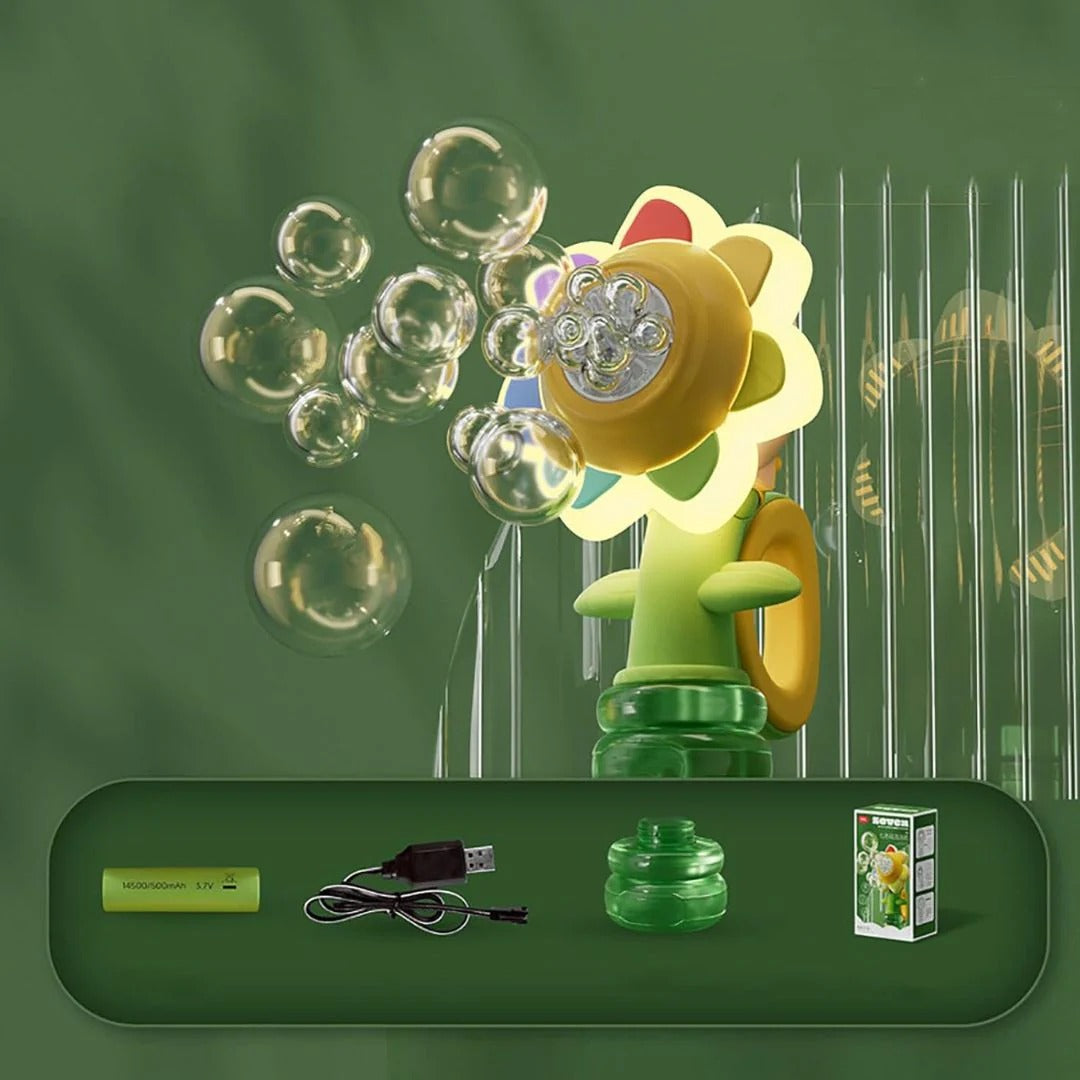 Magical Soap Bubble Flower