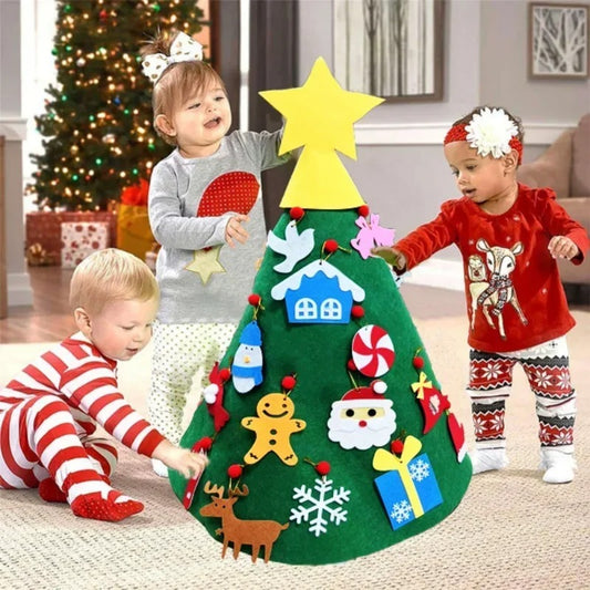 Kids 3D Felt Christmas Tree