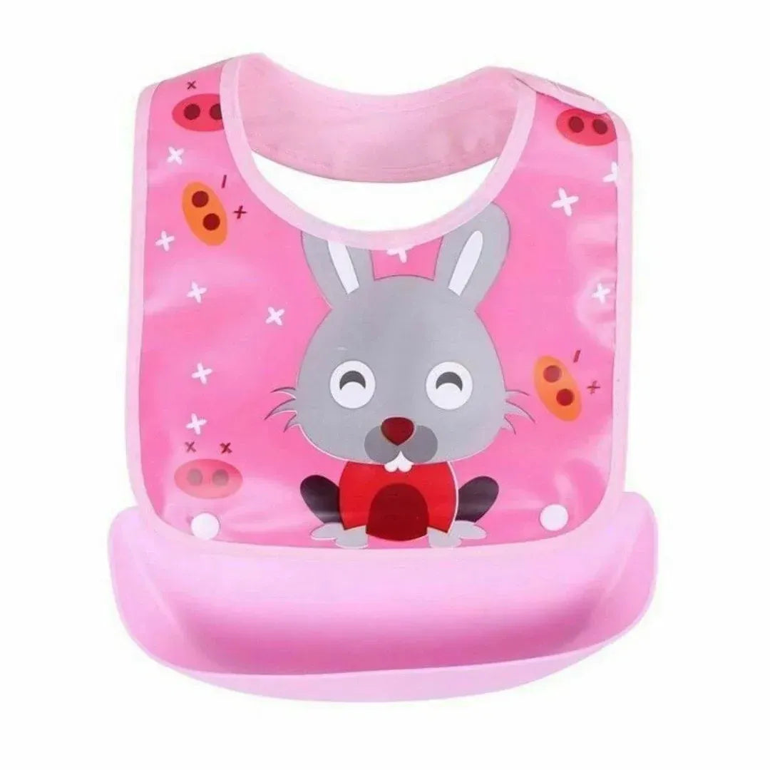 Baby Bib With Catch Tray