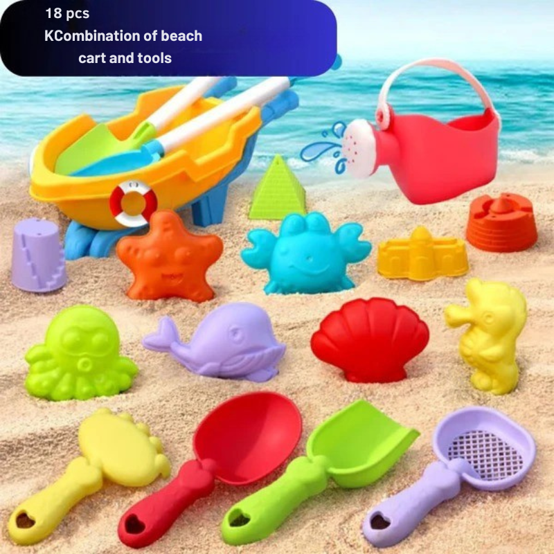 SandFun Deluxe - Sand Play Set for Little Builders