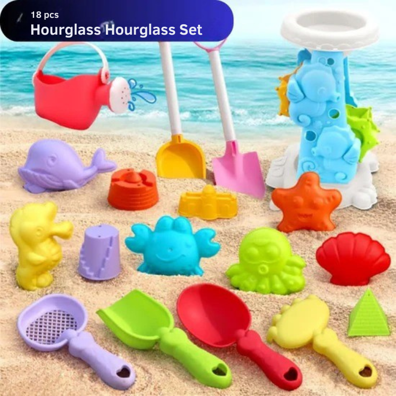 SandFun Deluxe - Sand Play Set for Little Builders