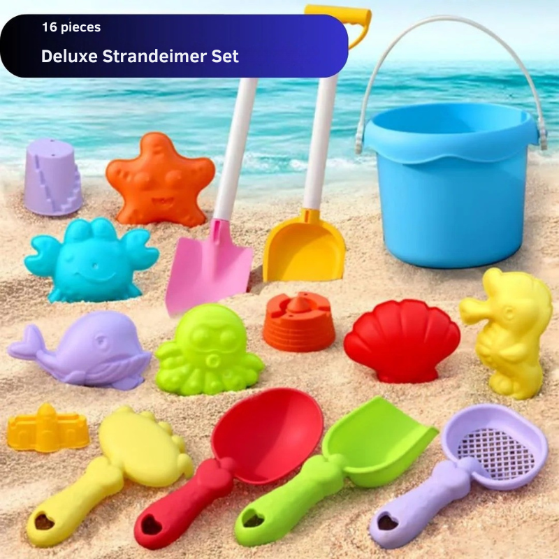SandFun Deluxe - Sand Play Set for Little Builders