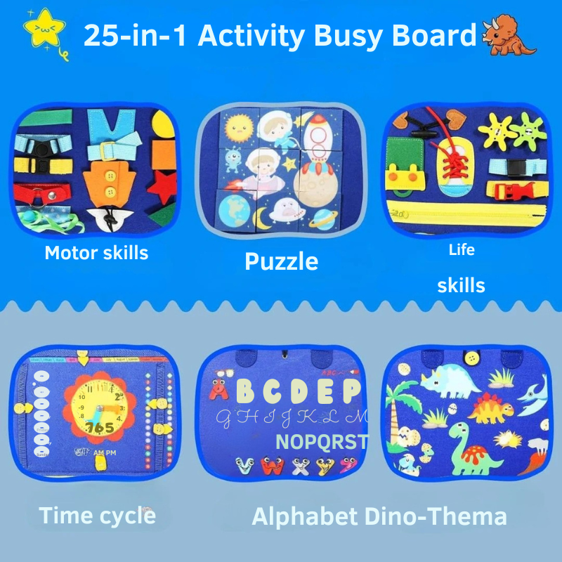 Montessori Busy Board For Children