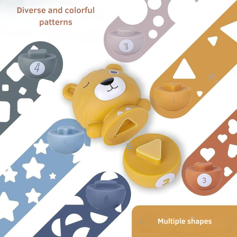 Sensory Animal Building Blocks For Children