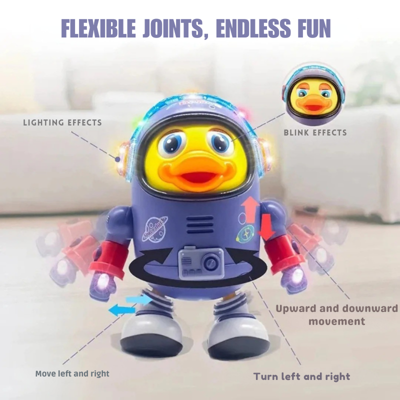 Dancing Duck – Funny space toy with music & movement