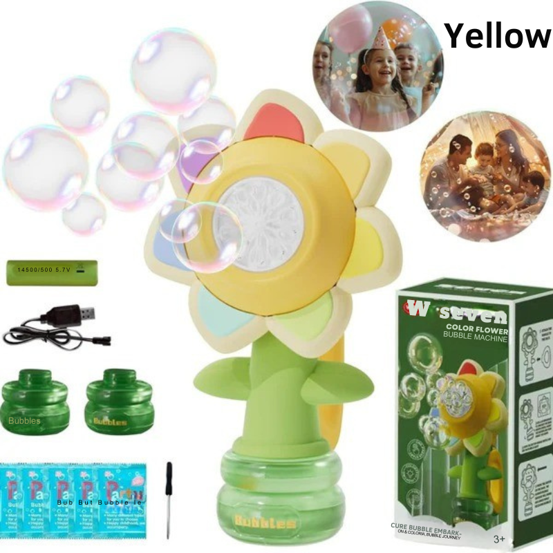 Magical Soap Bubble Flower
