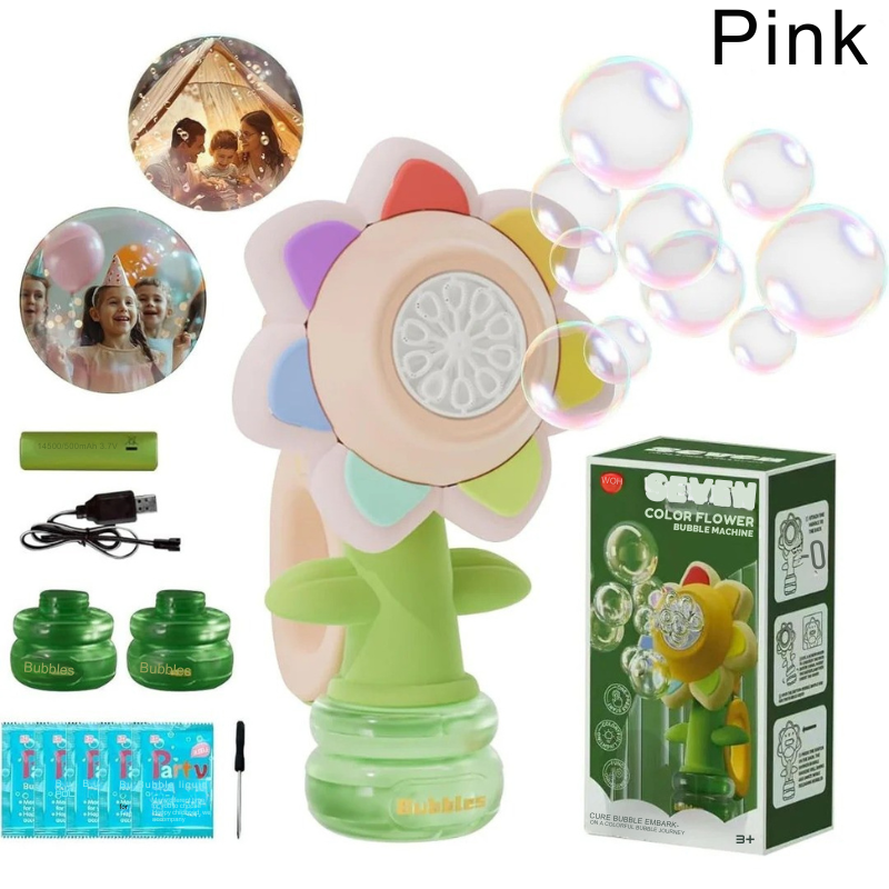Magical Soap Bubble Flower