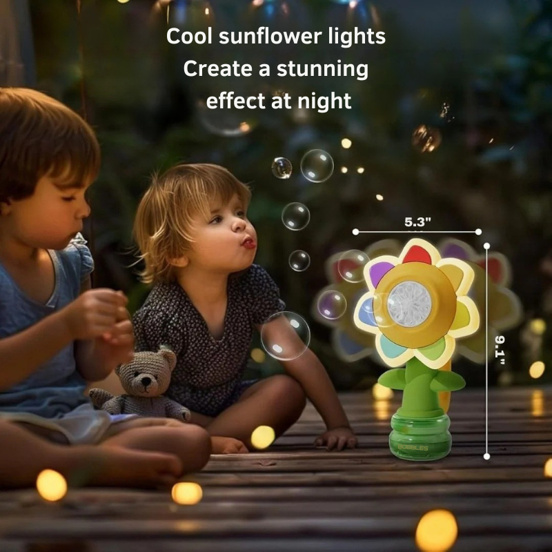 Magical Soap Bubble Flower
