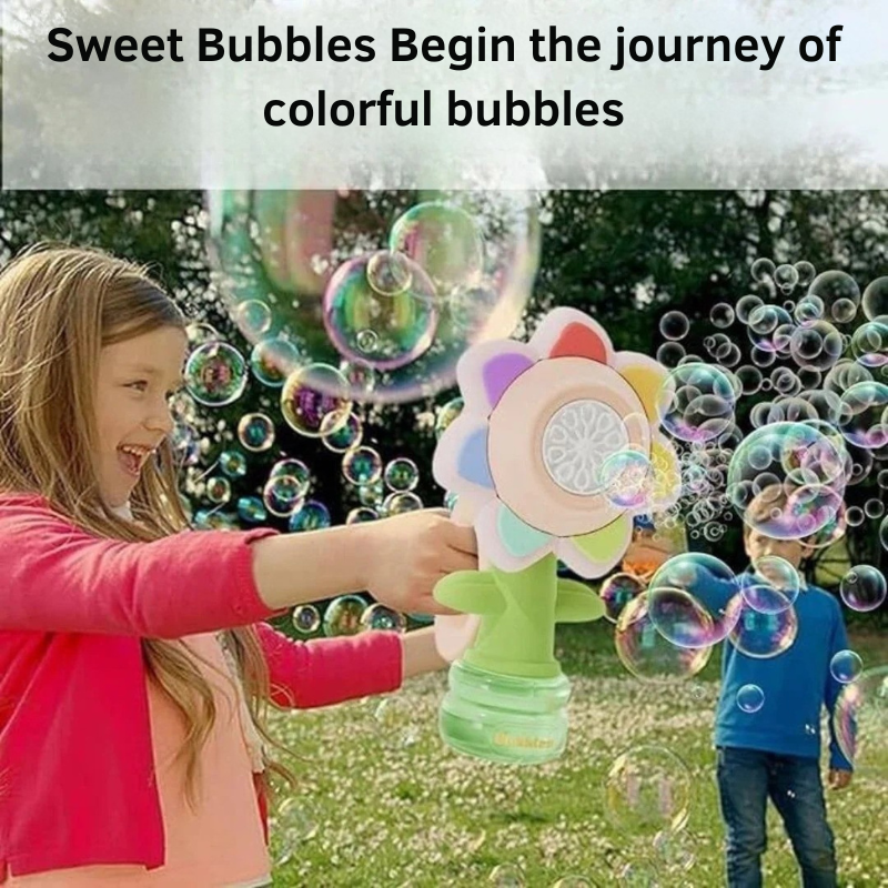 Magical Soap Bubble Flower