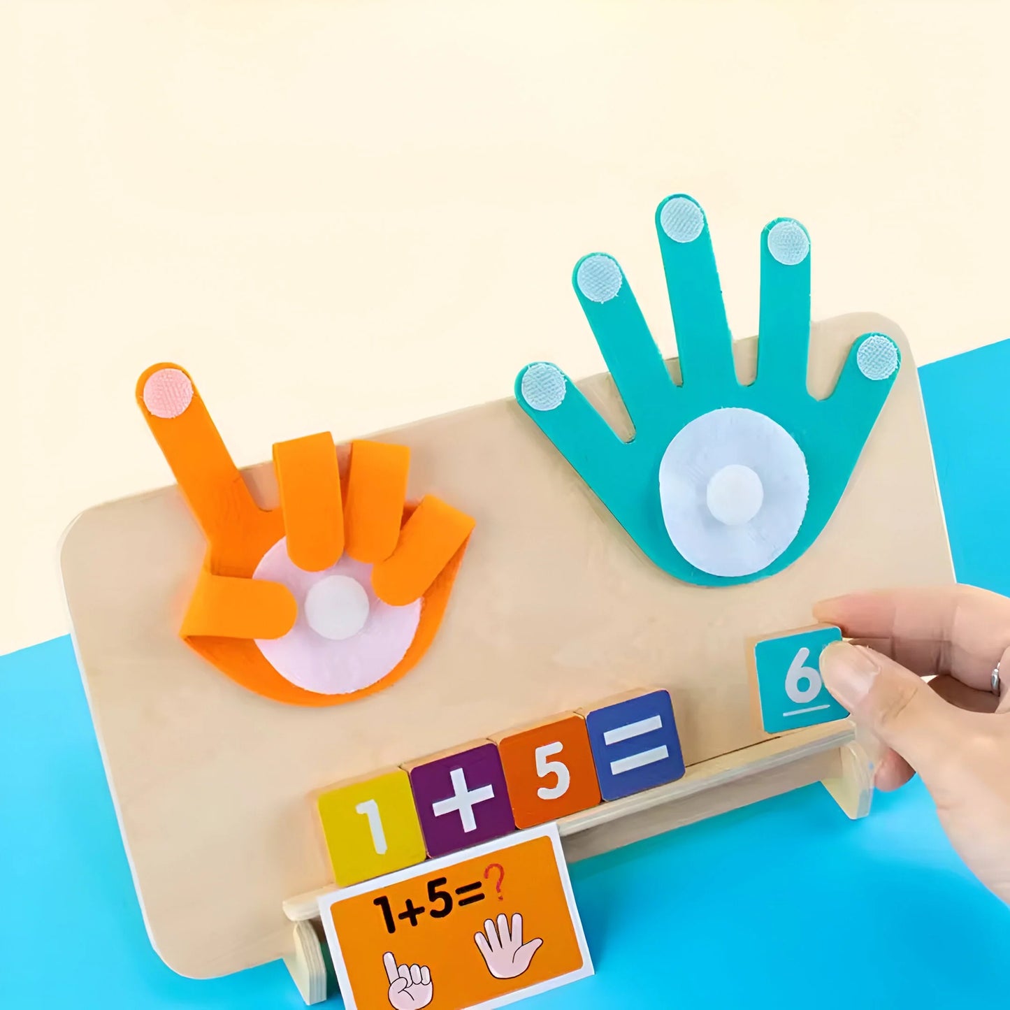 Montessori Finger Math Learning Game