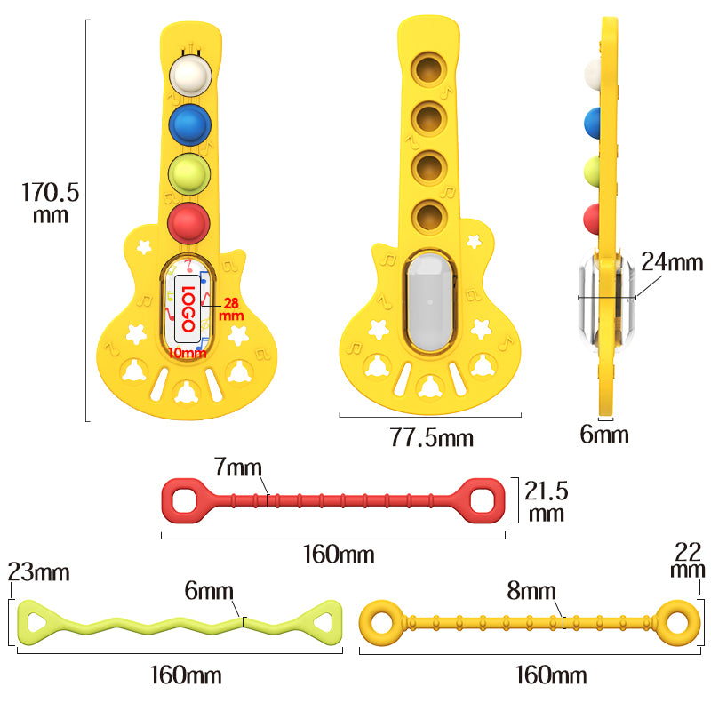 Montessori Guitar Pulling Toy
