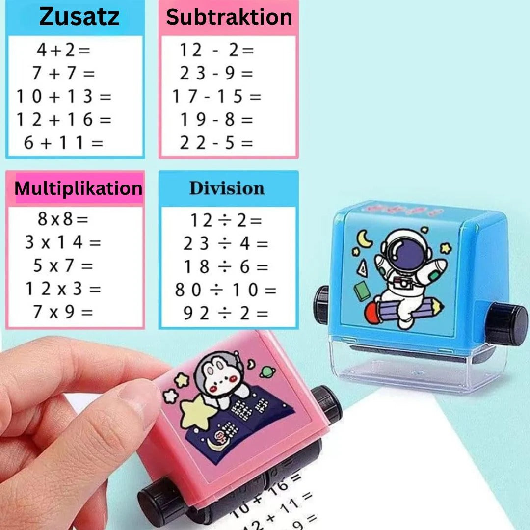 Math Roller – Math stamps for playful learning