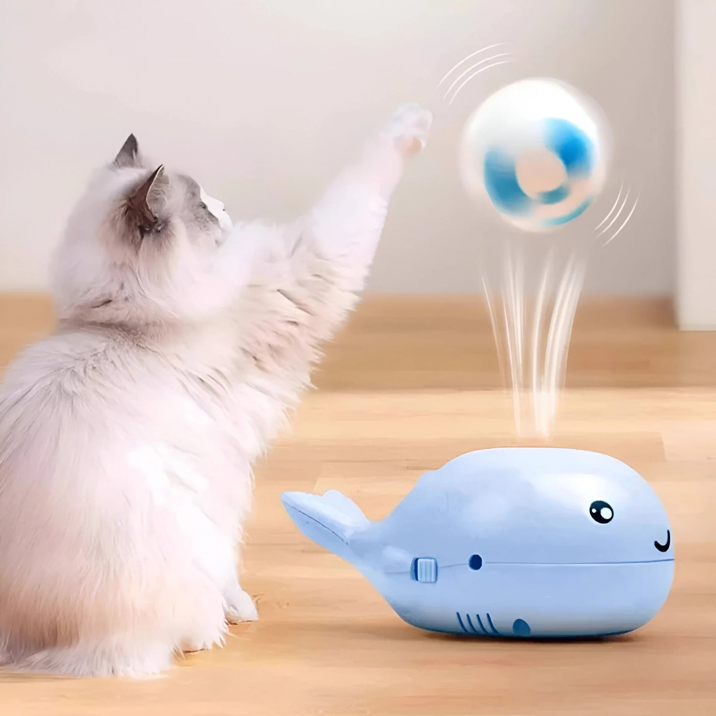 Floating whale fun for children