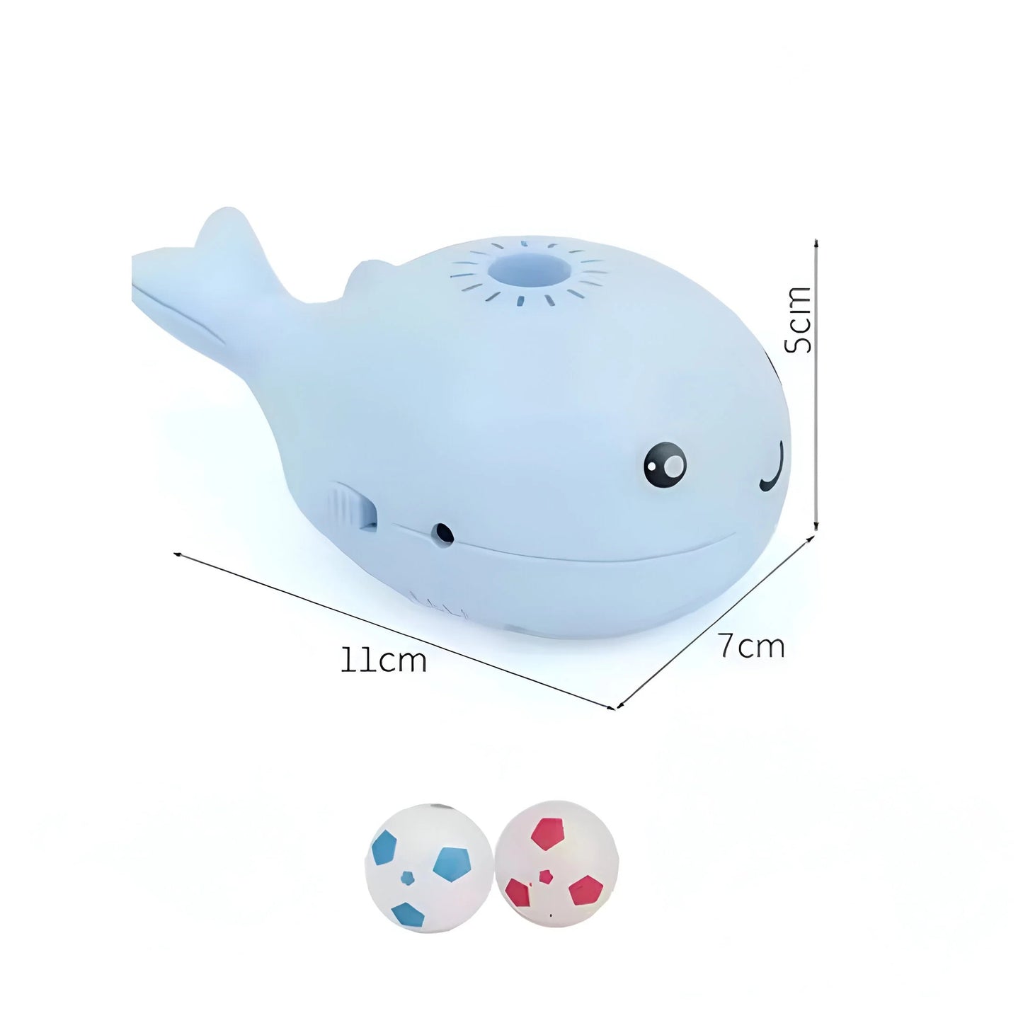Floating whale fun for children